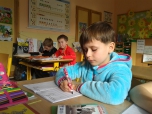 Hodina českého jazyka-psaní